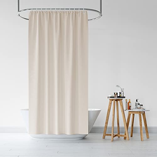 Decorrack 24 Clear Jumbo Shower Curtain Rings, 2 Sets Of Large Plastic C Shape Shower Hooks, Ring Hangers With Clip For Bathroom Shower Curtain Rod (Set Of 24) #TOP7