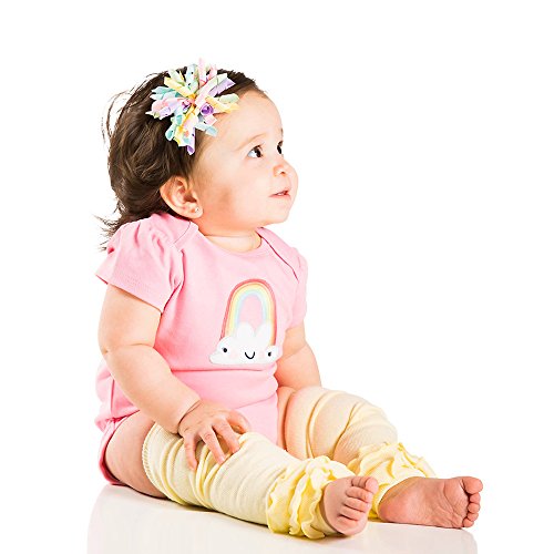 image for juDanzy 3 Pairs of girls baby Leg Warmers for newborn, infant, toddler