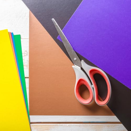 PLAY-CUT Fotokarton A4 Set Mandarin (300g/m2) | 20 Bogen Din A4 Foto Karton Bunt | Dickes Foto Papier | Premium Druckerpapier Dicke Stärke | Karton zum Basteln Drucken