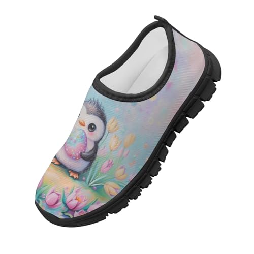 Doojoayie Easter Shoes for Girls Slip On Tennis Shoes Holiday Party Footwear4