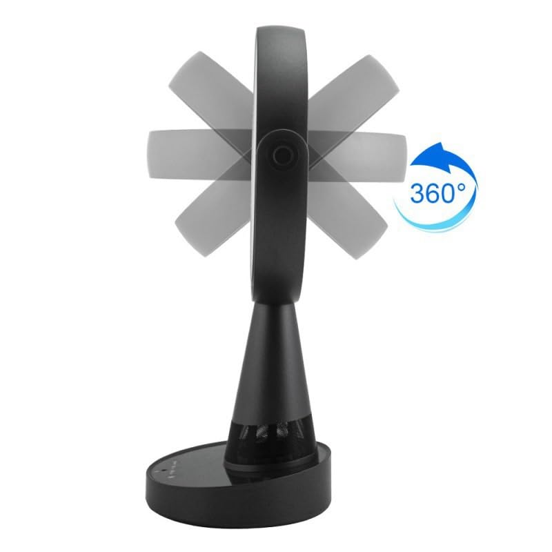 Miroir de maquillage intelligent LED de bureau double face connecté