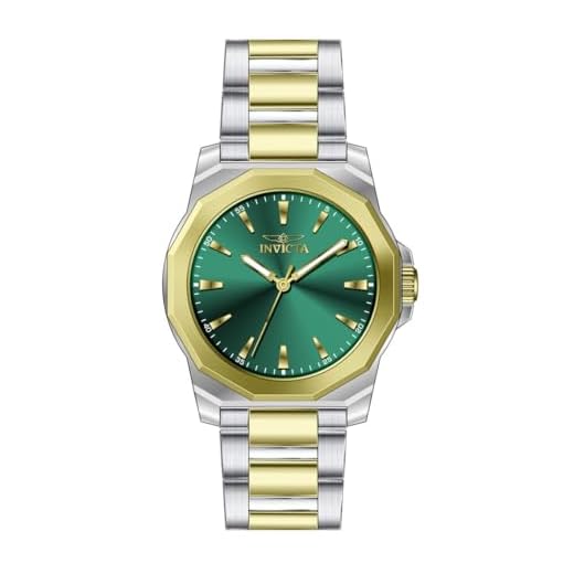 Invicta Relógio masculino Speedway 42 mm de quartzo em aço inoxidável, dois tons (modelo: 46836), Dois tons, Tendência