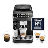 De'Longhi Magnifica Evo ECAM292.81.B, Macchina da caffè Automatica, Chicchi macinati al momento, Caraffa MontaLatte Automatica per Cappuccini, 7 Bevande One Touch, Spegnimento Programmmabile, Nero