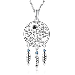 8# Yin Yang Dreamcatcher Necklace