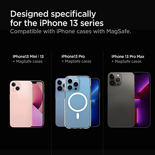 Image of Spigen ArcField Magnetic Wireless Charger Compatible with iPhone 17 /16 /15 /14 /13 /12 Pro Max Mini, AirPods 3 /2, AirPods Pro 2 /1 - Black