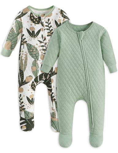 Yoofoss Baby Pajamas Organic Cotton Baby Winter Clothes Warm