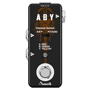 📌The comprehensive channel switch pedal, can switch the one way signal to two different outputs, applicable for the circuit of instrument, amplifier, speaker (be sure to use speaker cable) and pedalboard . 📌True bypass provide transparent tone,LED in...