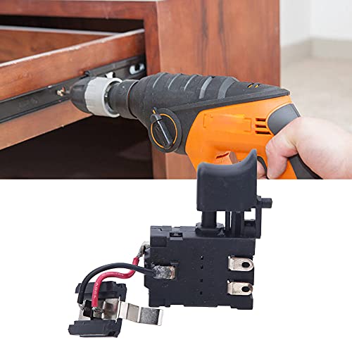 Taladro recargable con interruptor de velocidad ajustable y función reversible CW CCW 5