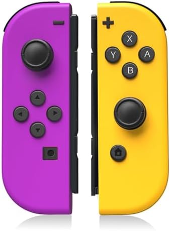 Sylphidara Replacement for Nintendo Switch Controller (Purple&Orange) - 1
