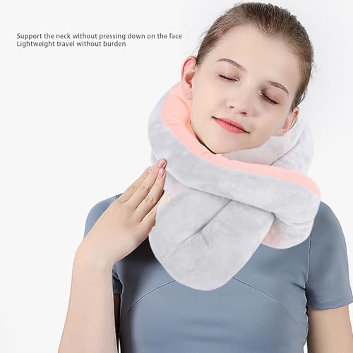 Almohada espuma viscoelástica ajustable para viaje miniatura 2