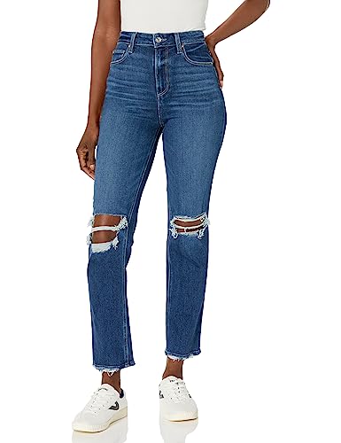 PAIGE Women's Stella Straight Ultra High Rise Straigh Tleg 29