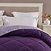Seward Park Full Queen Size Light Purple Comforter Plum Lavender Reversible Lightweight Girls Bedding Cooling Bedspread All Season Spring Blanket