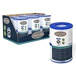 Bestway Filter Cartridge VI for Lay-Z-Spa, White and Blue, Pack of 6