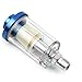 Séparateur d'eau à air comprimé 1/4", mini séparateur de filtre à air pour compresseur pistolet à peinture et autres outils pneumatiques (A)