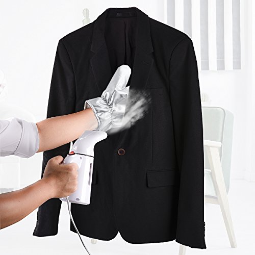 image for Tingtio Garment Steamer Ironing Gloves Flexible Anti Steam Mitt Heat R