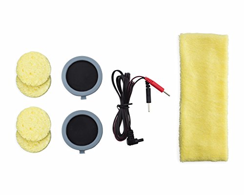 TheBrainDriver tDCS Device - Accessory Kit: Sponges, Electrode, Wire Set Headband Replacement