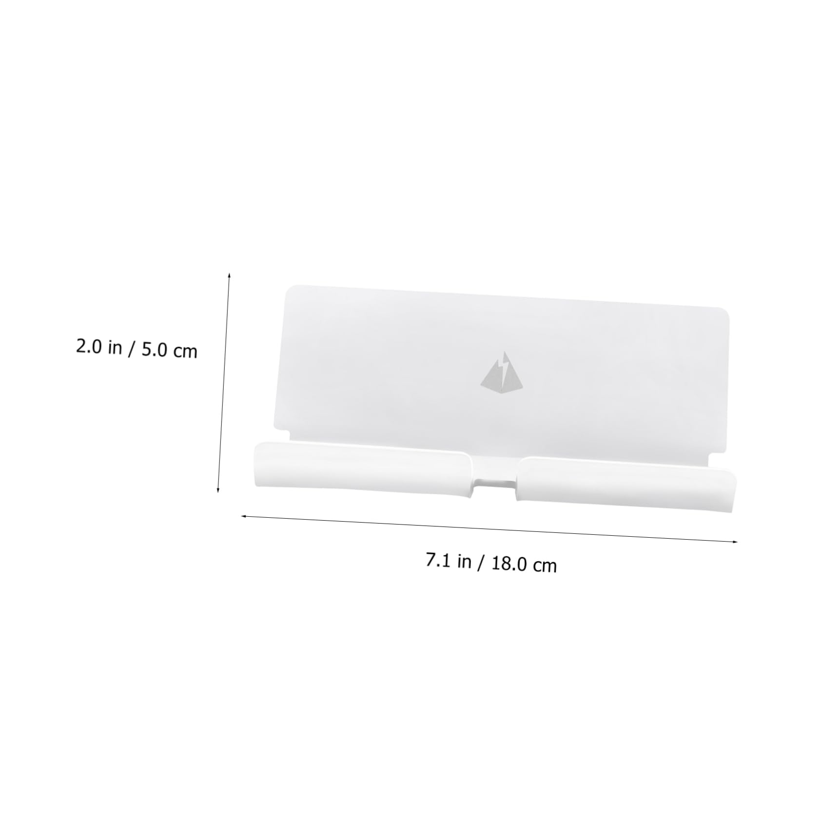 Hemobllo 3pezzi Supporto Murale Per Smartphone e Tablet Senza Acrilico Organizer Per Caricamento Facile e Pratico
