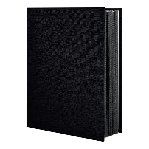 HoneyTolly Photo Album 4x6 100 Pockets for Wedding Gifts Linen Hardcover Picture Albums for Family Anniversary Baby Vacation Pictures