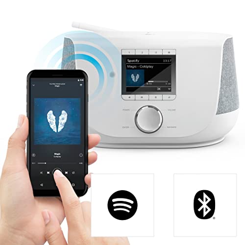 Hama Digitale radio met wekker (DAB radio met groot display