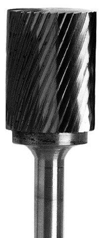 Fresa Cilíndrica de Carburo Doble Corte 1/8" Dia miniatura 1