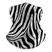 VTCTOASY Zebra Print Neck Gaiter Personalized Soft Windproof Face Covers Cozy Winter Neck Warmer Gator Scarfs Multipurpose Fashion Breathable Bandana Face Mask Scarf for Adult