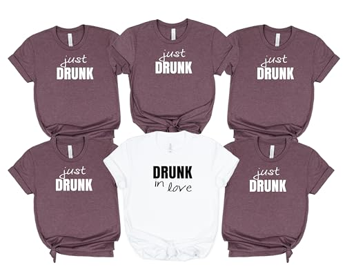Drunk In Love Shirt, Drunk Wedding Shirt, Drunk Shirt, Bachelorette Party Shirt, Bride Wife Bachelorette Party Shirt, Bachelorette Tee2
