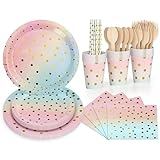 Pratique et économique : Évitez les corvées de vaisselle : disposez simplement des éléments après utilisation. Ce service jetable vous permet de profiter pleinement de votre événement tout en économisant du temps.