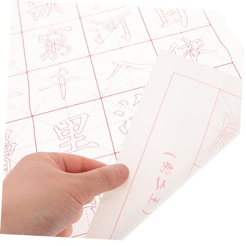 Tofficu 90 Folhas Papel Para Prática De Caligrafia Papel De Cópia Caderno De Caligrafia Ferramenta D
