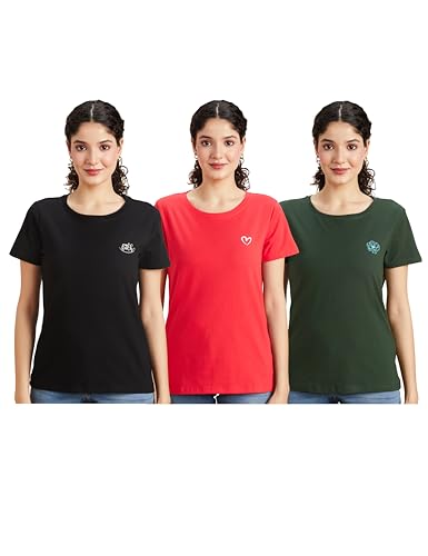 Image of Amazon Brand - Symbol Women's Cotton Stretch Regular Fit Round Neck Sleeveless T-Shirt (Available in Plus Sizes)