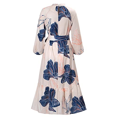 Robe de soirée bohème Hndudnff chic et fluide de bureau XL - 4