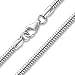 Produktbild Materia Schlangenkette Damen Silber 925 Halskette 42cm K132-42