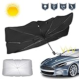 Sommer & Sonnenschein -- Es ist nicht immer möglich, um Ihr Auto drinnen oder überdacht im Schatten abzustellen. Wenn Sie Ihr Auto in der Sonne parken müssen, kann Ihnen Spurtar faltbarer Sonnenschutz für die Windschutzscheiben helfen, um Ihr Auto vor direkter Sonneneinstrahlung zu schützen.