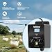 230V Weidezaungerät mit LCD-Anzeige, Briidea 12.000 V 3 Joule Elektrischer Zaunladegerät, 10 km Reichweite, Sicherer und Effektiver Tierschutz für Nutztiere, Garten und Weide