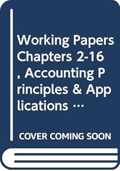 Paperback Working Papers Chapters 2-16, Accounting Principles & Applications 4th edition Book