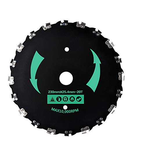 NJesBaa Chainsaw Tooth Brush Cutter Blade 9