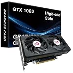 GTX 1060 6GB Computer Graphics Card.GDDR5 8K 192bit HDR VR Ready, 1060 Video Cards forGaming PC, Tarjeta Gráfica Support Direct X12 PCle3.016, Dual Cooling Fans, HDMI + 2*DP Black