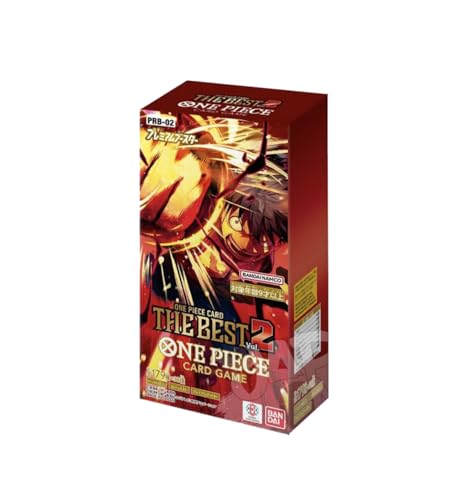 One Piece Booster Box PRB-02 Premium Booster The Best Vol 2 Factory Sealed Japanese