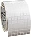 Brady THT-38-487-10 0.375" Width x 0.375" Height, B-487 Permanent Polyimide, Matte Finish White Thermal Transfer Printable Label (10000 per Roll)