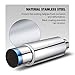 SPELAB Exhaust Muffler Stainless Steel Car Muffler Exhaust Tip N1 Burnt Universal (3