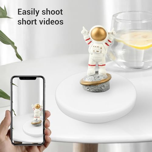 Plateau tournant motorisé 360 degrés avec support ABS 16cm - 5