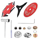 Penitue 6-Tooth Steel Trimmer Head & 3-Tooth Brush...