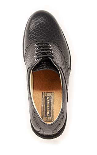 PORTMANN-Saddle-Classic-Tour-Zapatos-de-golf-para-hombre-cuero-de-primera-calidad-cosidos-a-la-entresuela-extra-ligero-y-flexible-Pure-Drive-Tec