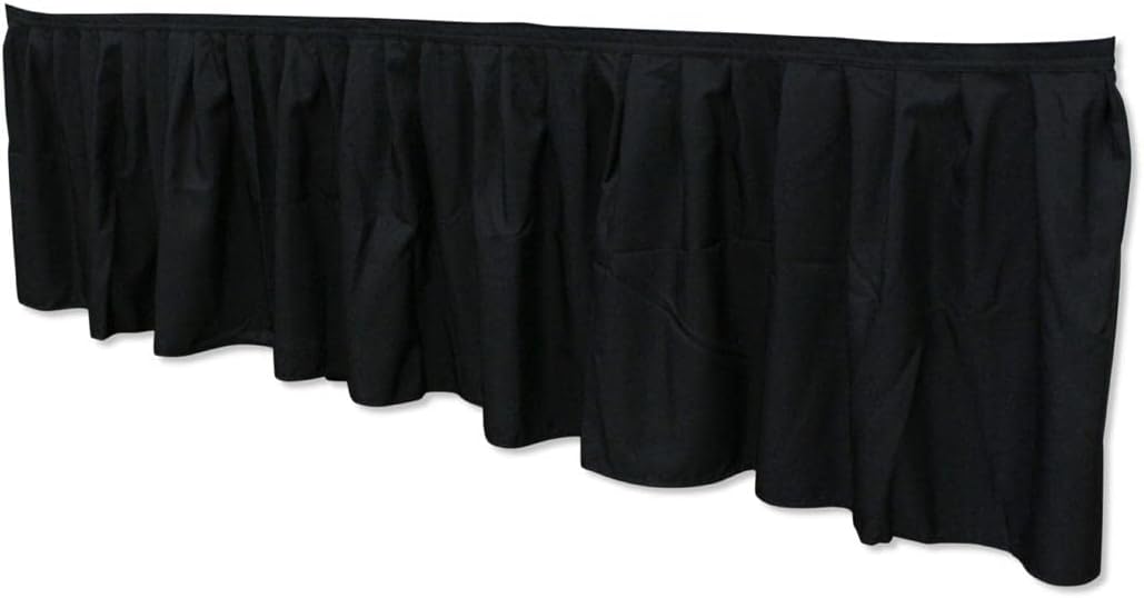 Projector Projection Screen Drape Kit Accessory Uniquely Designed for Yard Master 2/ Yard Master 2 WraithVeil® Dual Series 90″-135″ Models - Black Skirt, ZOMS2-DK