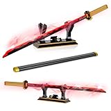 SATHIBI Demon Slayer Sword Building Set for Boys, 39in Cosplay Anime Swords with Stand, Katana Toy Gift for Adults Kids Ages 8+ (606 PCS)