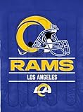 Northwest NFL Los Angeles Rams Unisex-Adult Comforter and Sham Set, Full/Queen, Draft