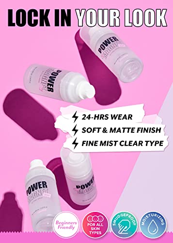 I'm Meme Power Magnet Makeup Setting Spray | 24-Hour Long-Lasting, Matte Finish, Transparent, Lightweight, Water Type, Non-Aerosol #TOP2