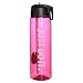 Core Flow Just Do It Water Bottle 24oz - Vivid Pink