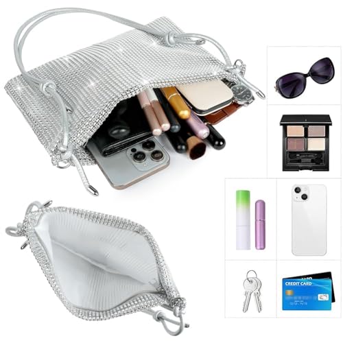 Image of OSDUE Evening Bag Clutch Purses for Women, Rhinestones Purse, Sparkling Envelope Evening Bag