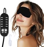 Moisture Chamber Glasses for Dry Eyes, Heated Eye Masks for Dry Eyes, Controller Has 5-Stage Temperature and 5-Stage Timing Control, Spray Bottle Wets Eyes, Steam is Generated by USB Heated Eye Mask