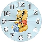 🕘【Völlig leise und perfekte Zeitmessung】: Diese leise Wanduhr verfügt über ein hochwertiges, reaktionsschnelles und leises Quarzwerk. Der filigrane Sekundenzeiger tickt nicht.